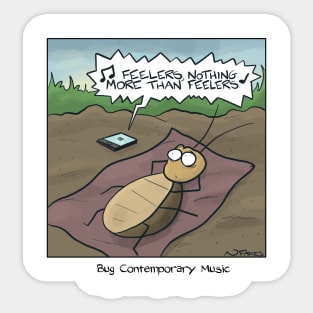 Bug Contemporary Music Sticker